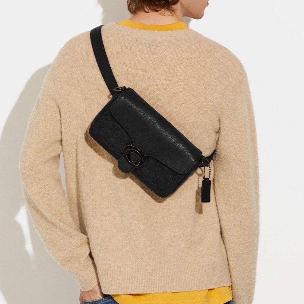 Coach Soft Tabby Multi Crossbody and belt Bag In Signature Leather C8424 NWT - Picture 12 of 13